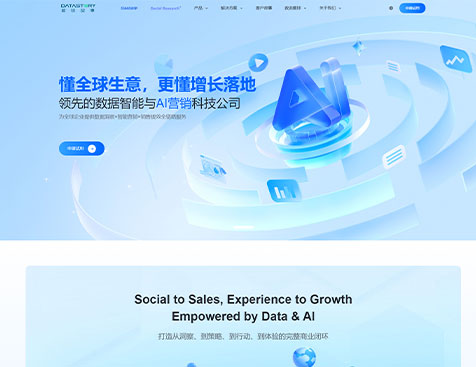 广州数说故事信息科技有限公司官网建设项目