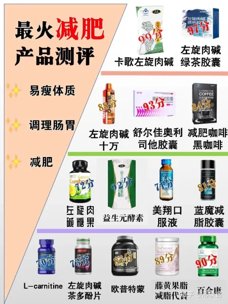 靠谱的十大减肥产品推荐